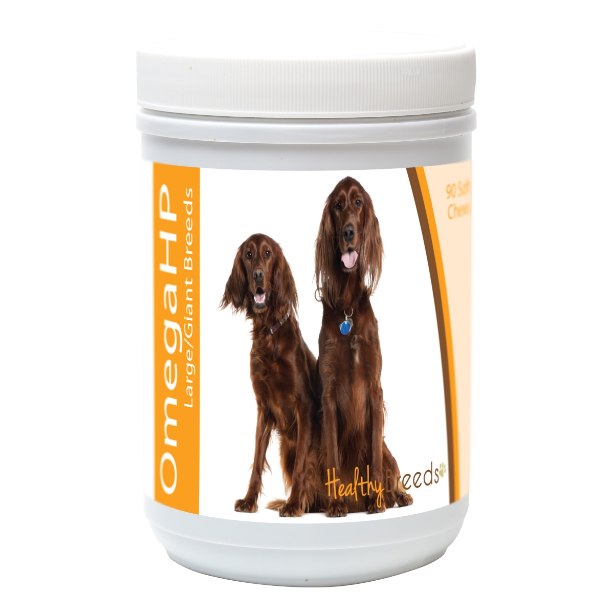 Irish Setter Omega HP Fatty Acid Skin & Coat Support Soft Chews  - 90 Count