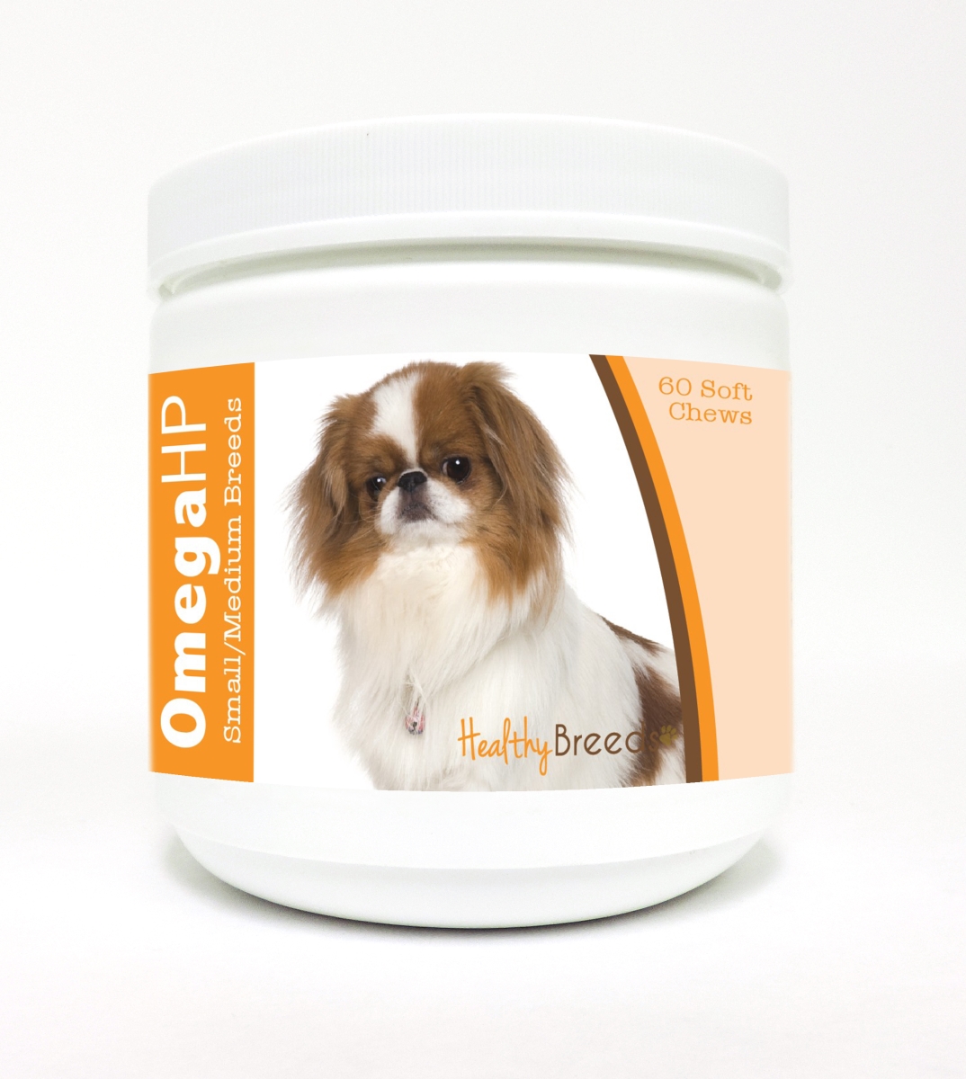 Picture of Healthy Breeds 840235109372 Japanese Chin Omega HP Fatty Acid Skin & Coat Support Soft Chews, 60 Count