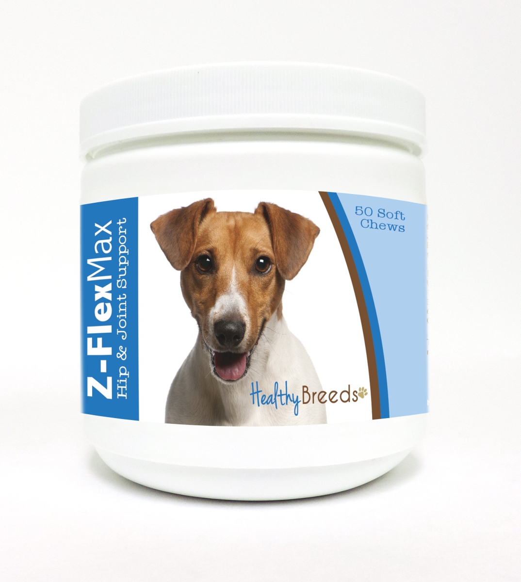 840235117612 Jack Russell Terrier Z-Flex Max Hip & Joint Soft Chews, 50 Count