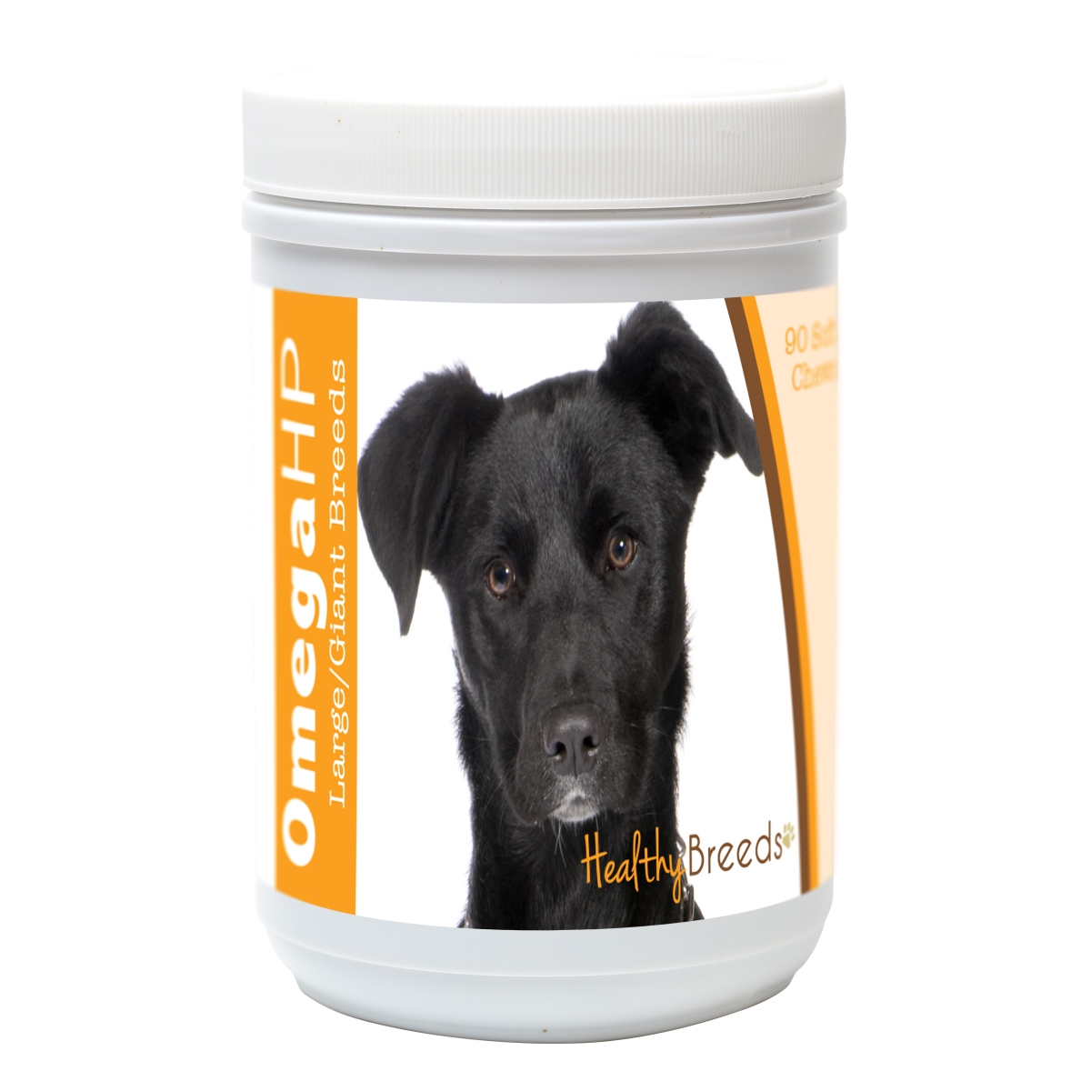 Mutt Omega HP Fatty Acid Skin & Coat Support Soft Chews - Black - 90 Count