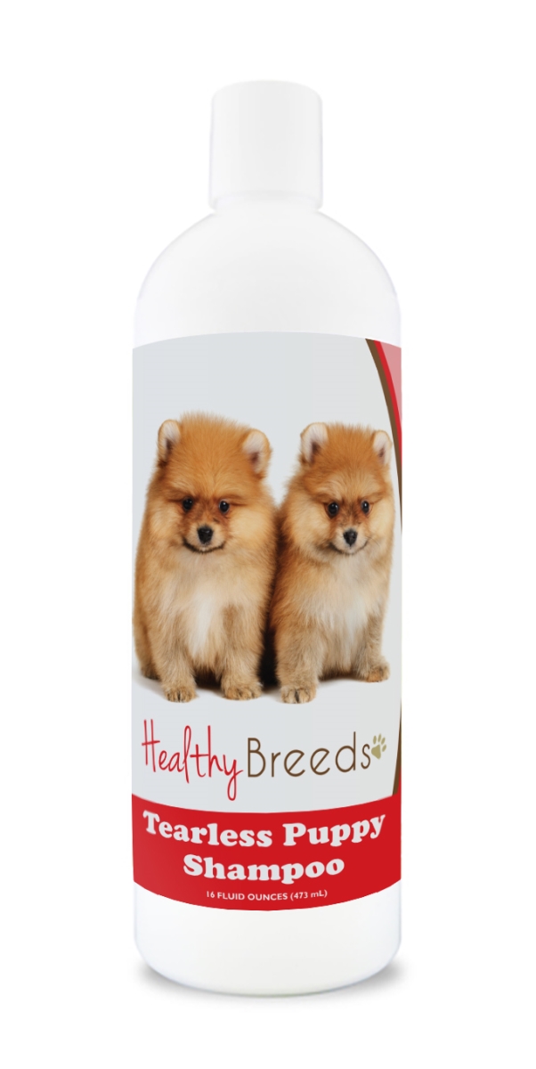 Picture of Healthy Breeds 840235112501 Pomeranian Tearless Puppy Dog Shampoo
