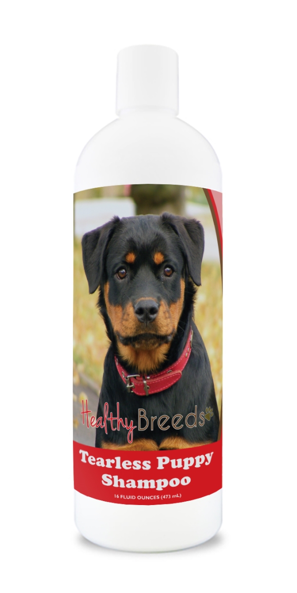 Picture of Healthy Breeds 840235113669 Rottweiler Tearless Puppy Dog Shampoo