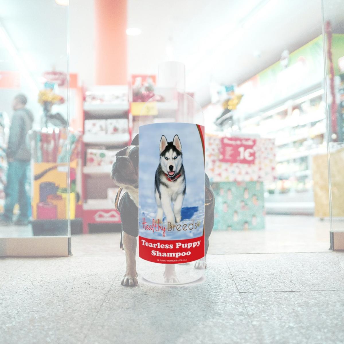 Picture of Healthy Breeds 840235114475 Siberian Husky Tearless Puppy Dog Shampoo