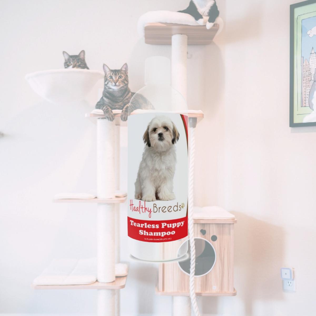 Picture of Healthy Breeds 840235115496 Shih Tzu Tearless Puppy Dog Shampoo