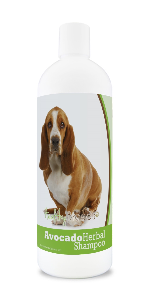 Basset Hound Avocado Herbal Dog Shampoo