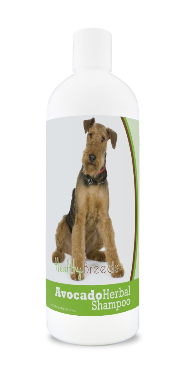 Airedale Terrier Avocado Herbal Dog Shampoo