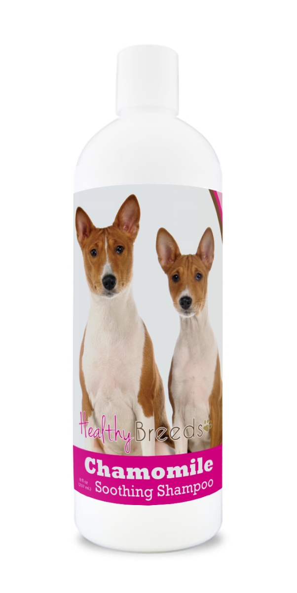 Picture of Healthy Breeds 840235161448 Basenji Chamomile Soothing Dog Shampoo