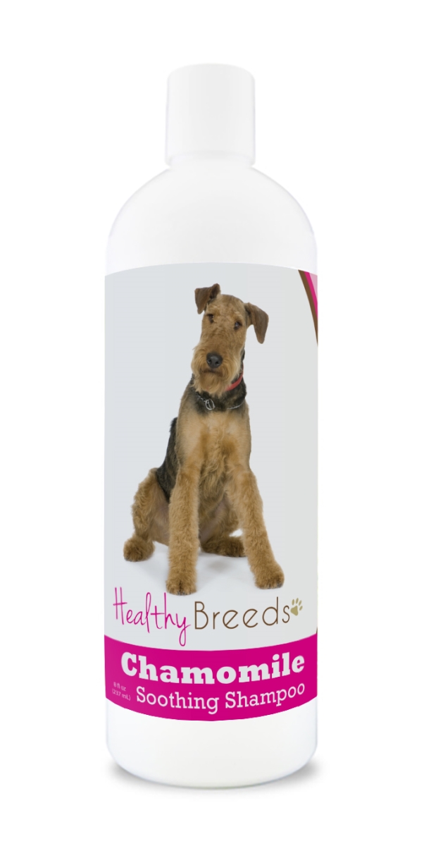 Picture of Healthy Breeds 840235161462 Airedale Terrier Chamomile Soothing Dog Shampoo
