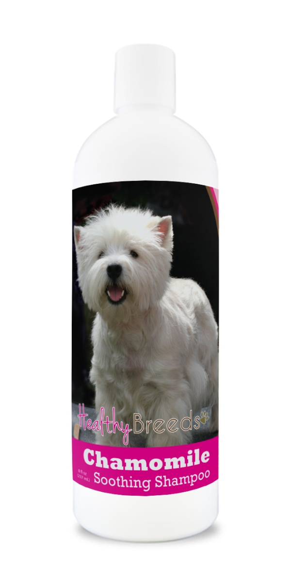 Picture of Healthy Breeds 840235162117 West Highland White Terrier Chamomile Soothing Dog Shampoo