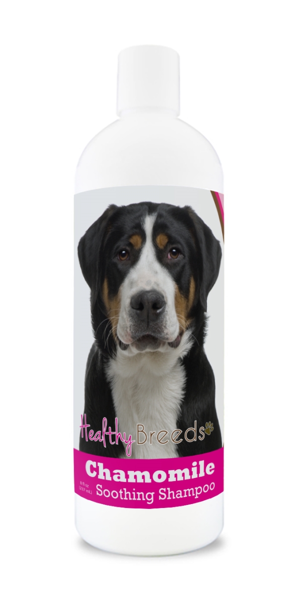 Picture of Healthy Breeds 840235162247 Greater Swiss Mountain Dog Chamomile Soothing Dog Shampoo