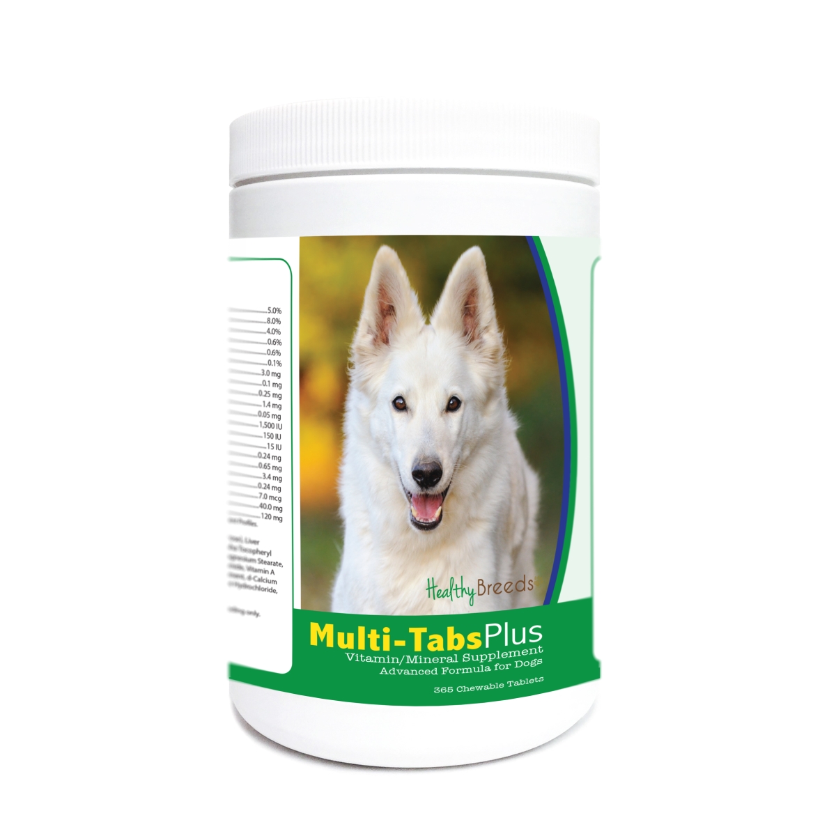 Picture of Healthy Breeds 840235172291 German Shepherd Multi-Tabs Plus Chewable Tablets - 365 Count