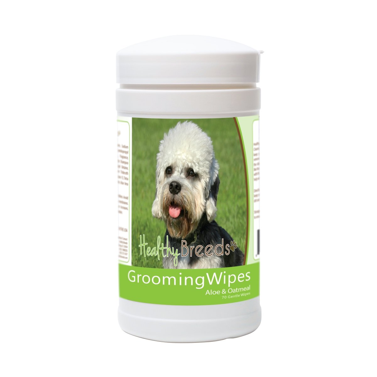 Picture of Healthy Breeds 840235172321 Dandie Dinmont Terrier Grooming Wipes - 70 Count