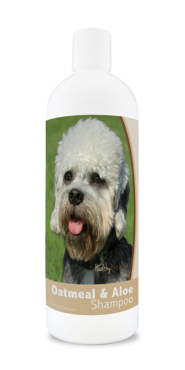 Picture of Healthy Breeds 840235172376 16 oz Dandie Dinmont Terrier Oatmeal Shampoo with Aloe