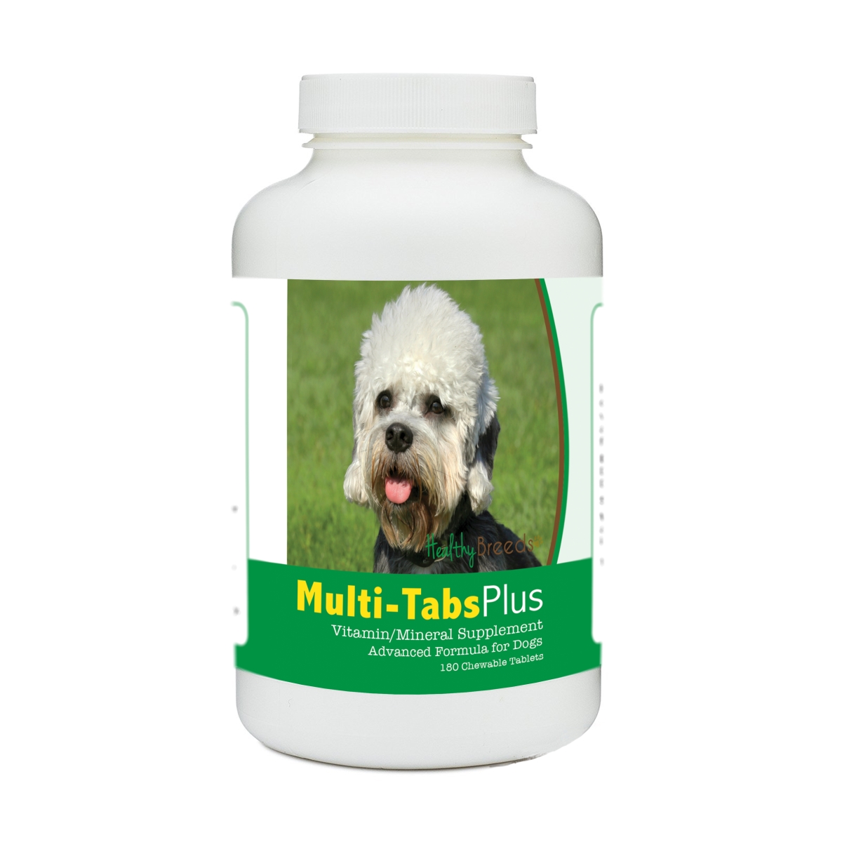 Picture of Healthy Breeds 840235172383 Dandie Dinmont Terrier Multi-Tabs Plus Chewable Tablets - 180 Count