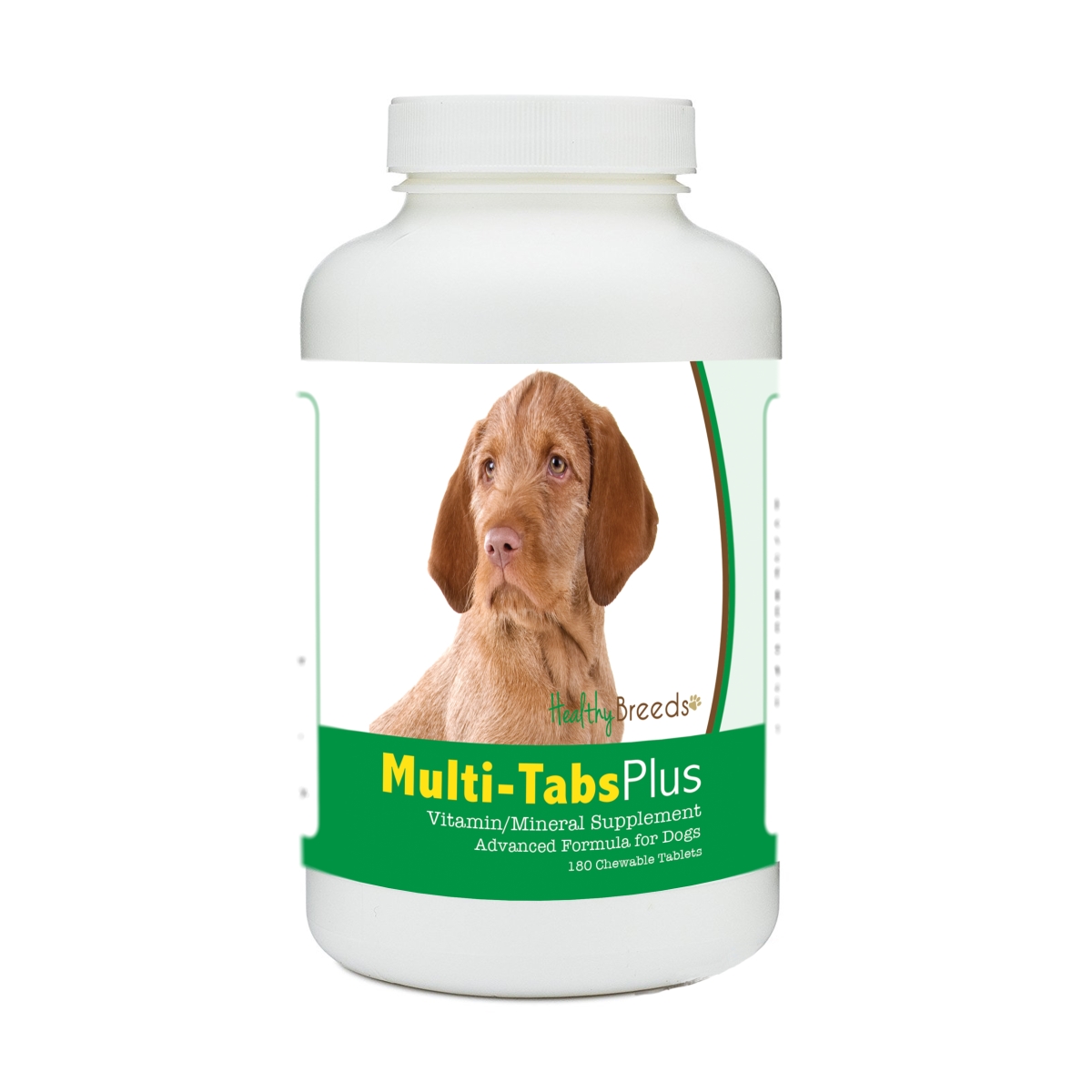 Picture of Healthy Breeds 840235172468 Wirehaired Vizsla Multi-Tabs Plus Chewable Tablets - 180 Count