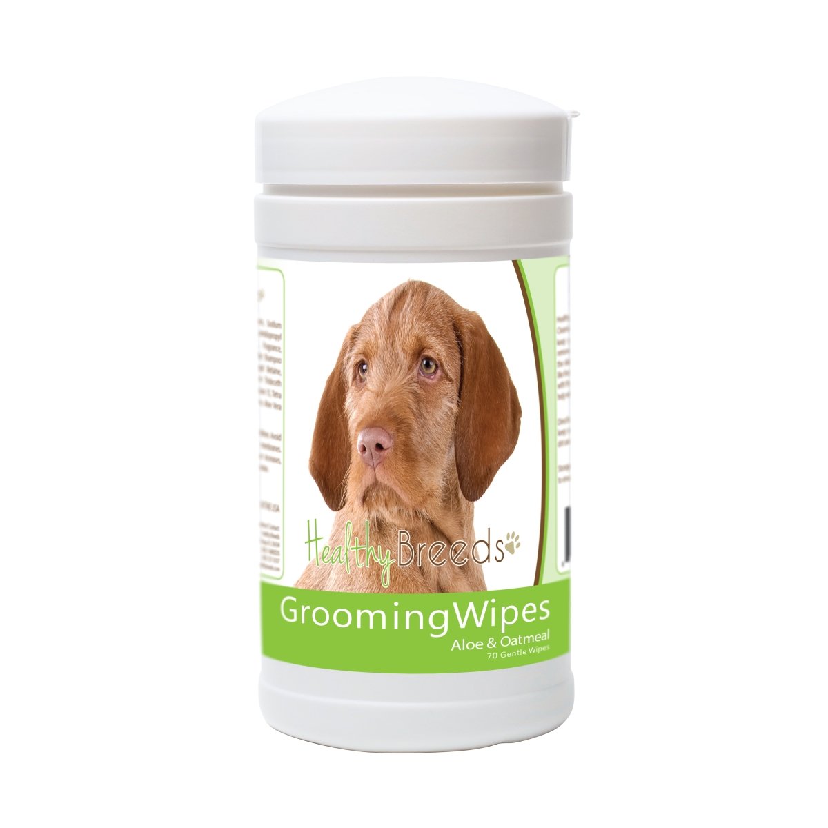 Picture of Healthy Breeds 840235172475 Wirehaired Vizsla Grooming Wipes - 70 Count