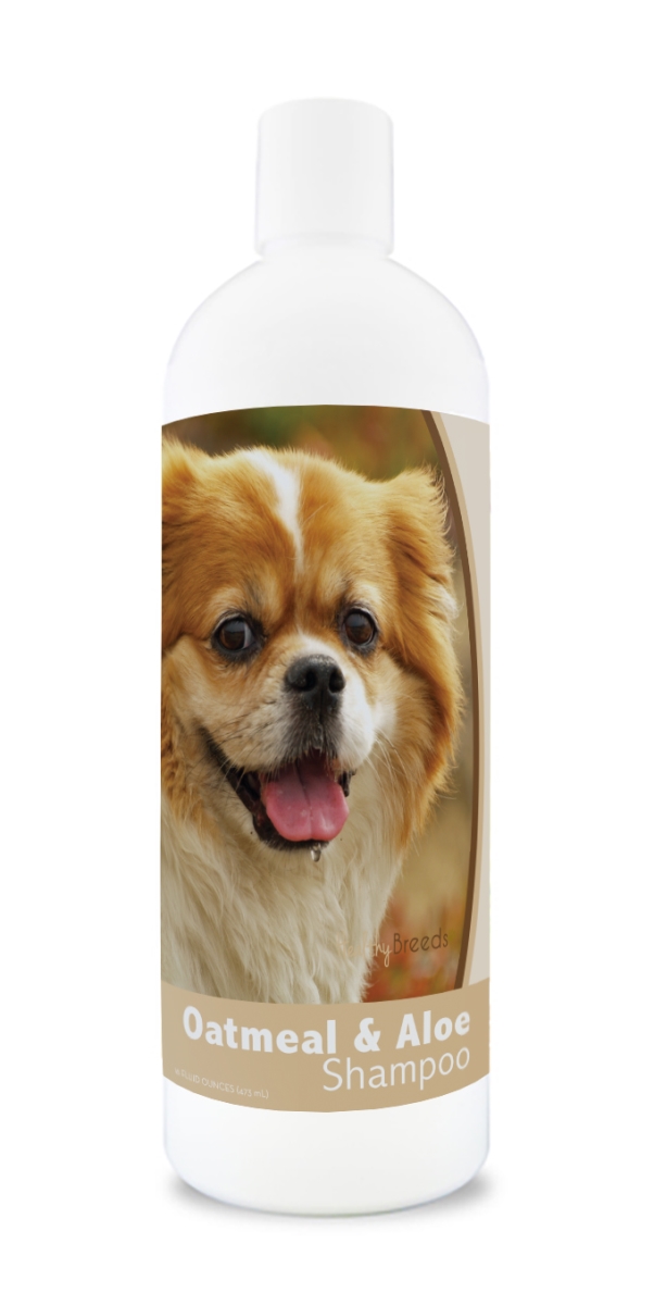 Picture of Healthy Breeds 840235172567 16 oz Tibetan Spaniel Oatmeal Shampoo with Aloe