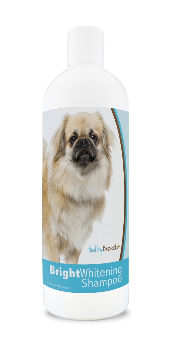 Picture of Healthy Breeds 840235172628 12 oz Tibetan Spaniel Bright Whitening Shampoo