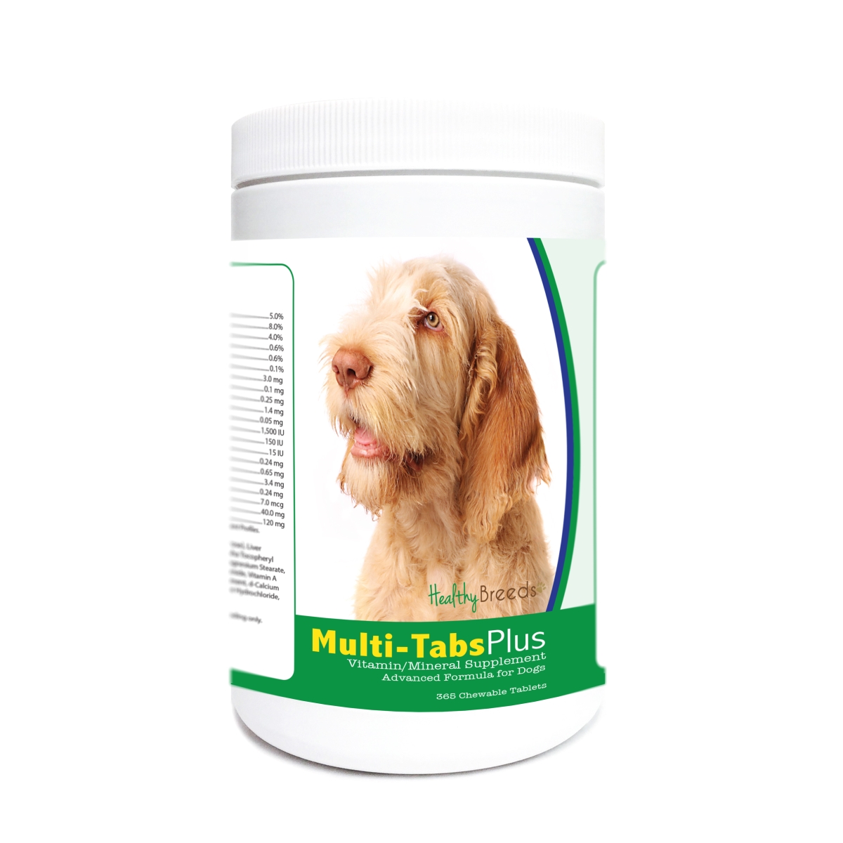 Picture of Healthy Breeds 840235172727 Spinoni Italiani Multi-Tabs Plus Chewable Tablets - 365 Count