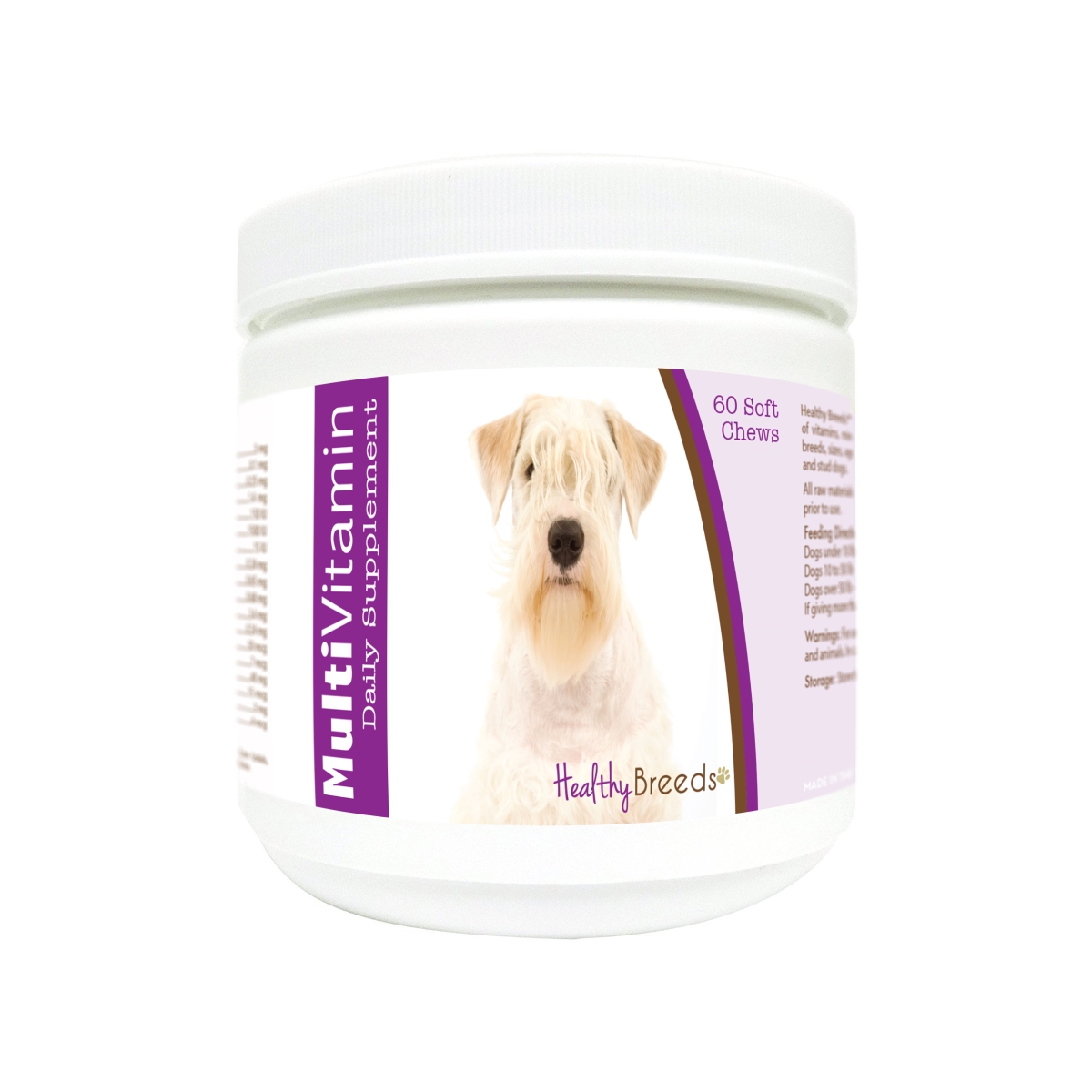 Picture of Healthy Breeds 840235172772 Sealyham Terrier Multi-Vitamin Soft Chews - 60 Count