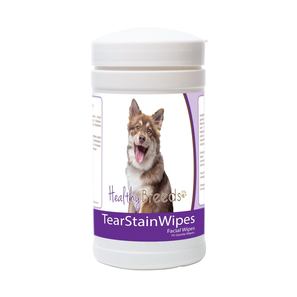 Picture of Healthy Breeds 840235172918 Finnish Lapphund Tear Stain Wipes - 70 Count