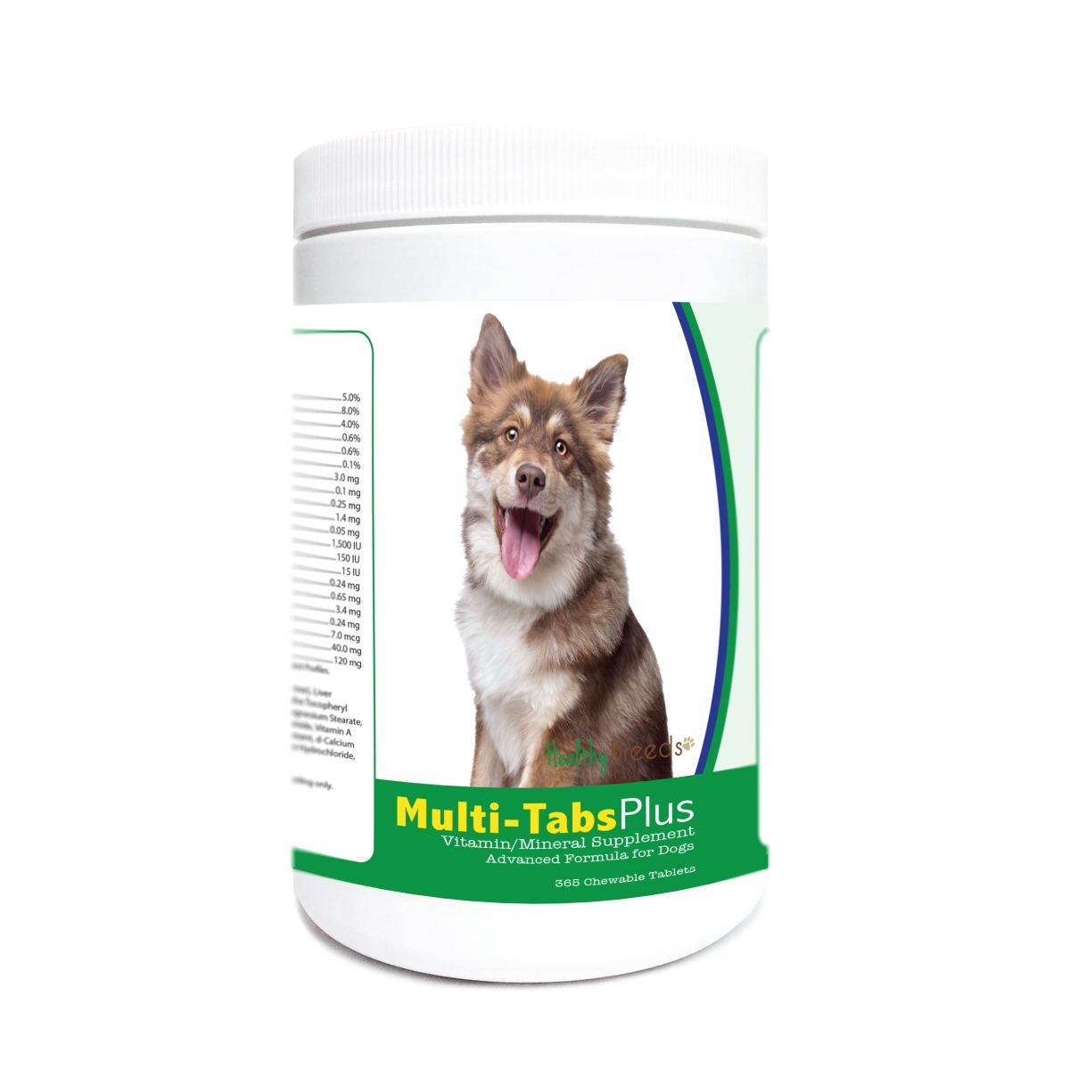 Picture of Healthy Breeds 840235172949 Finnish Lapphund Multi-Tabs Plus Chewable Tablets - 365 Count