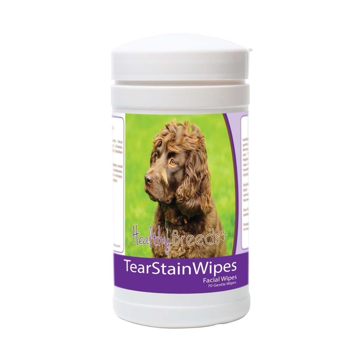 Picture of Healthy Breeds 840235173069 Boykin Spaniel Tear Stain Wipes - 70 Count