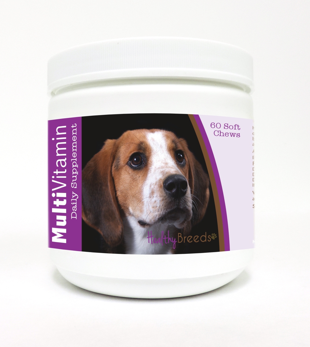 Picture of Healthy Breeds 840235100140 American English Coonhound Multi-Vitamin Soft Chews - 60 Count