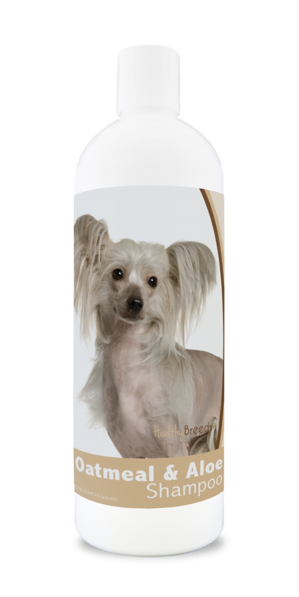 Picture of Healthy Breeds 840235105305 16 oz Chinese Crested Oatmeal Shampoo with Aloe