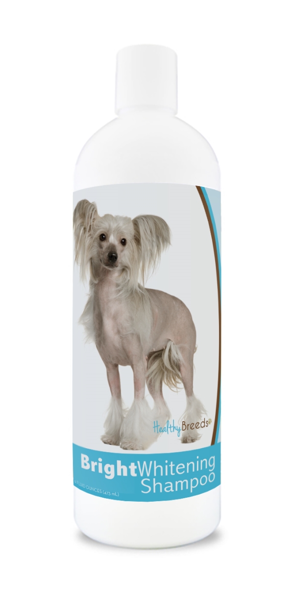 Picture of Healthy Breeds 840235105336 12 oz Chinese Crested Bright Whitening Shampoo