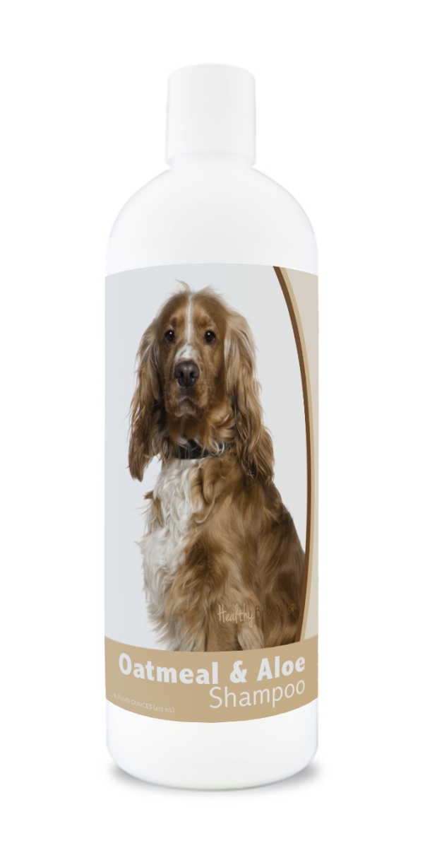 Picture of Healthy Breeds 840235106517 16 oz English Cocker Spaniel Oatmeal Shampoo with Aloe