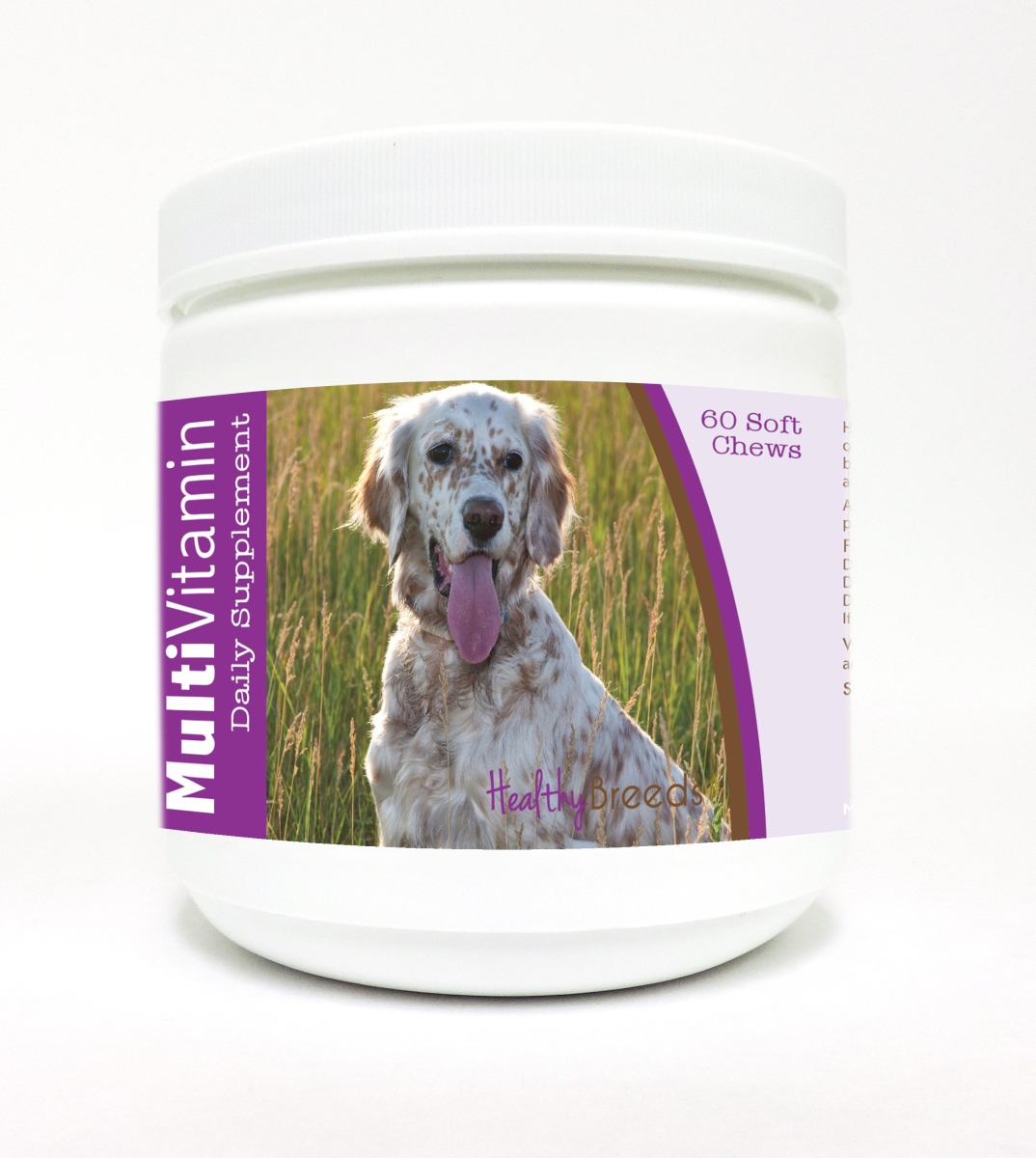 Picture of Healthy Breeds 840235106753 English Setter Multi-Vitamin Soft Chews - 60 Count