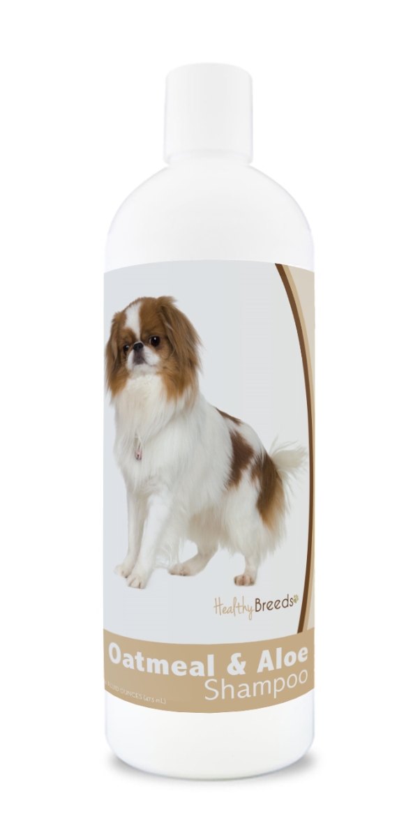 Picture of Healthy Breeds 840235109327 16 oz Japanese Chin Oatmeal Shampoo with Aloe
