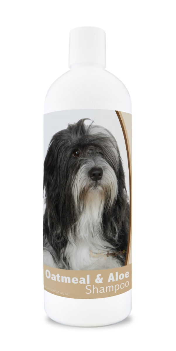 Picture of Healthy Breeds 840235110460 16 oz Lhasa Apso Oatmeal Shampoo with Aloe