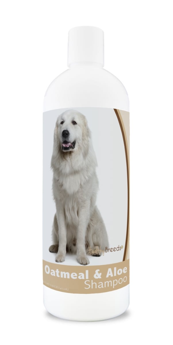 Picture of Healthy Breeds 840235113317 16 oz Great Pyrenees Oatmeal Shampoo with Aloe