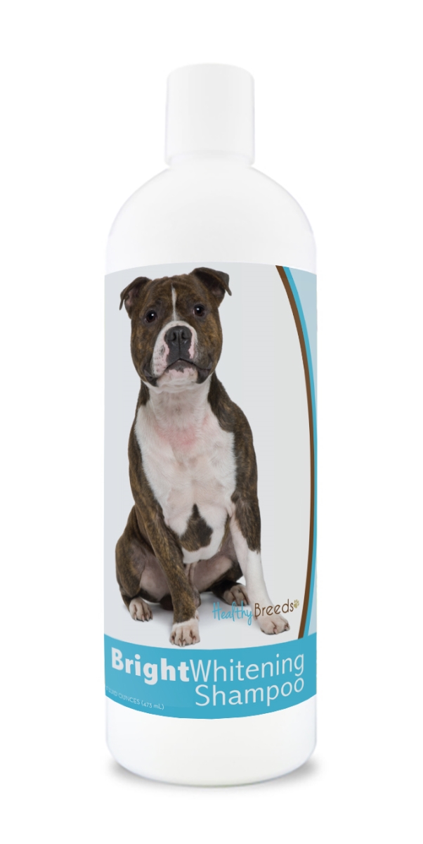 Picture of Healthy Breeds 840235115182 12 oz Staffordshire Bull Terrier Bright Whitening Shampoo