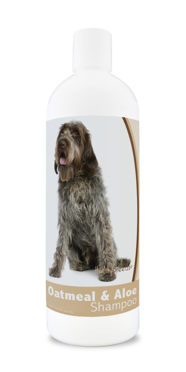 840235116226 16 oz Wirehaired Pointing Griffon Oatmeal Shampoo with Aloe