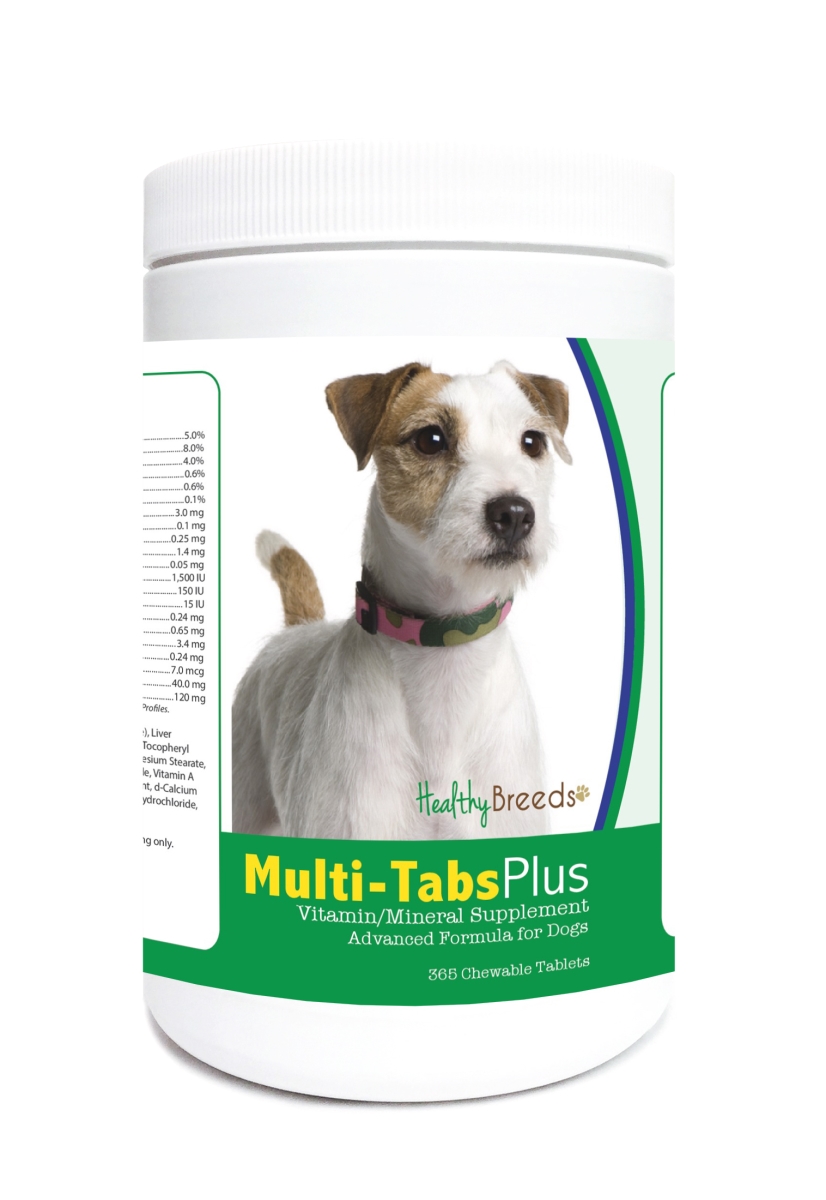 Picture of Healthy Breeds 840235123521 Parson Russell Terrier Multi-Tabs Plus Chewable Tablets - 365 Count