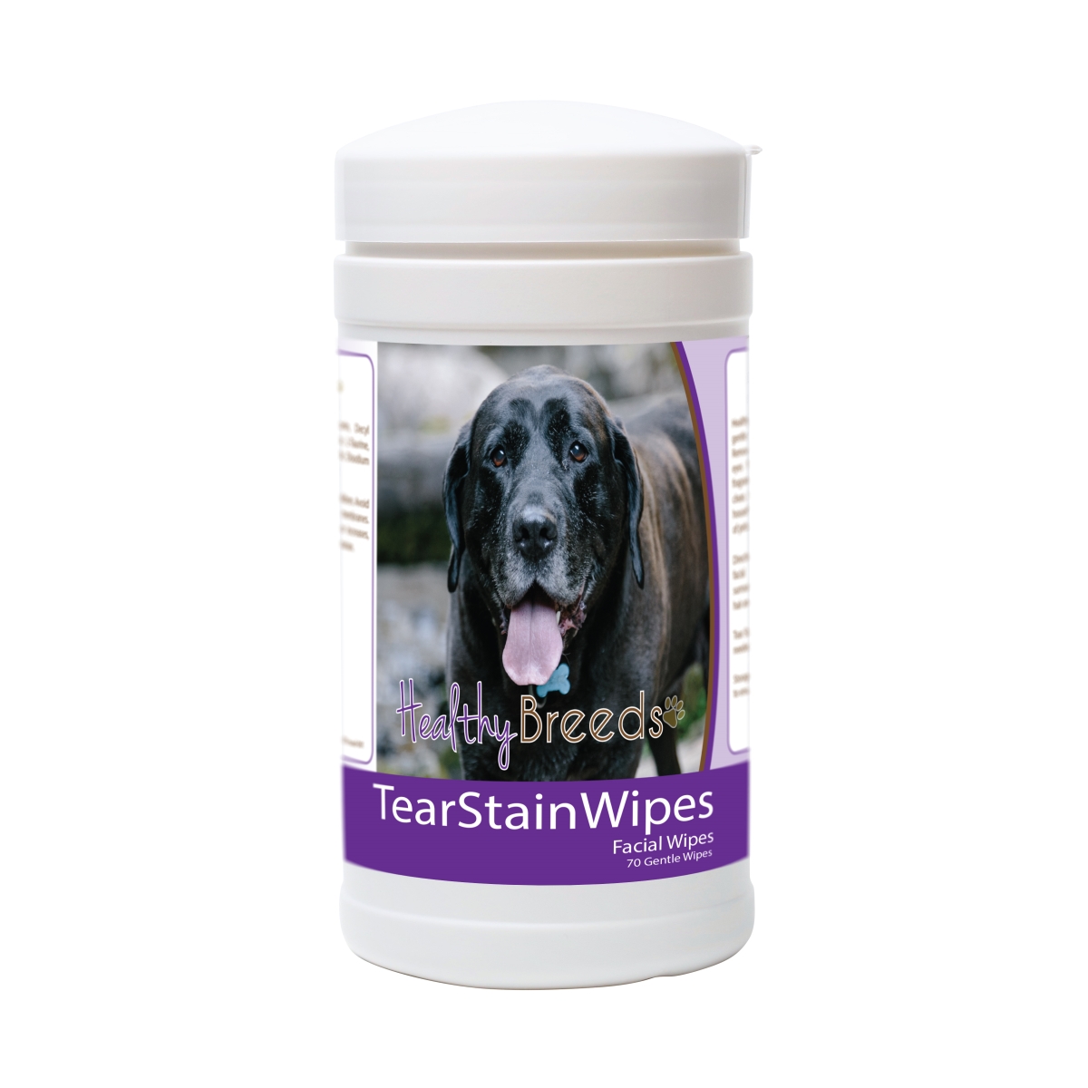 Picture of Healthy Breeds 840235176367 Mastador Tear Stain Wipes - 70 Count