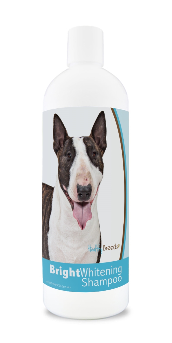 Picture of Healthy Breeds 840235176497 12 oz Miniature Bull Terrier Bright Whitening Shampoo
