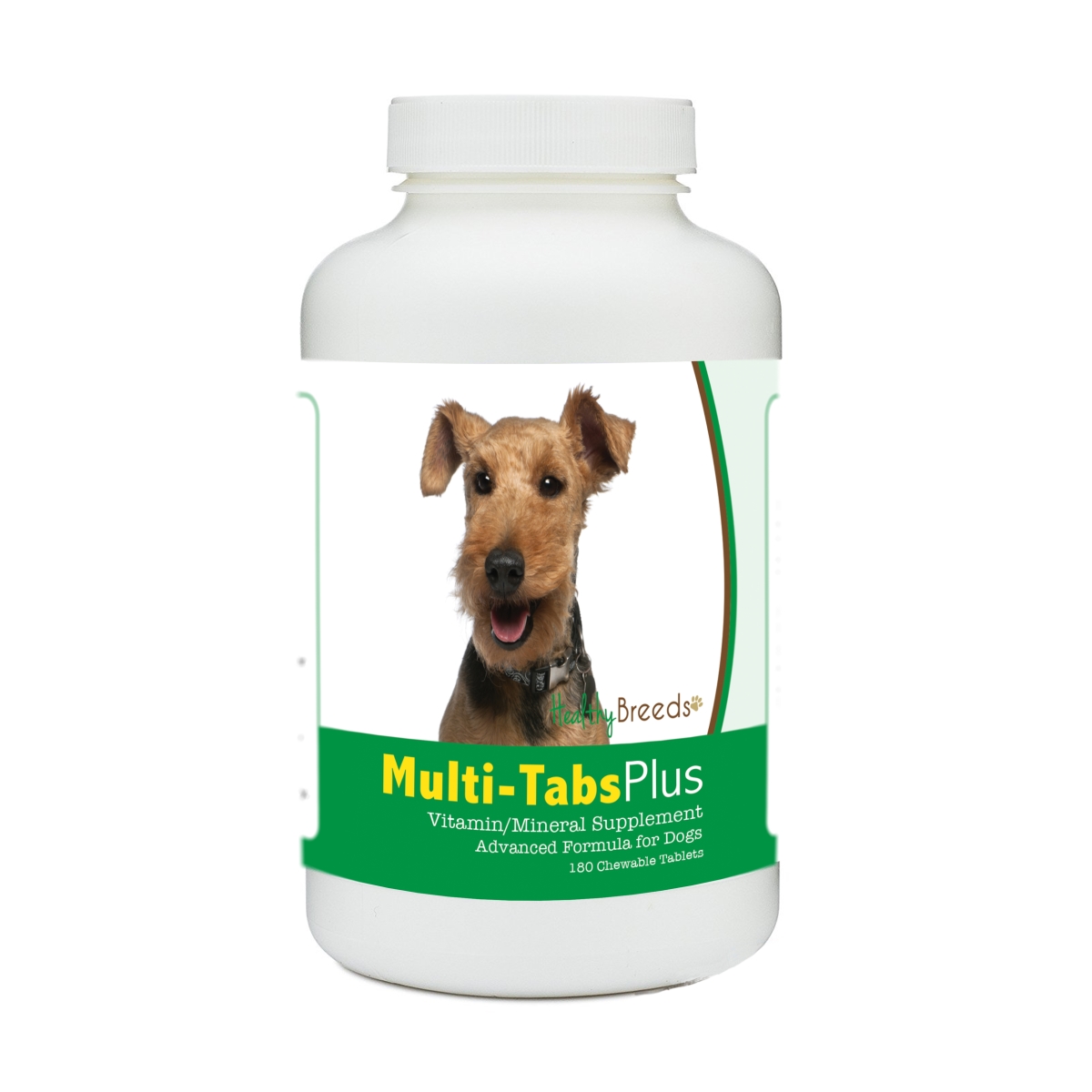 Picture of Healthy Breeds 840235176527 Welsh Terrier Multi-Tabs Plus Chewable Tablets - 180 Count