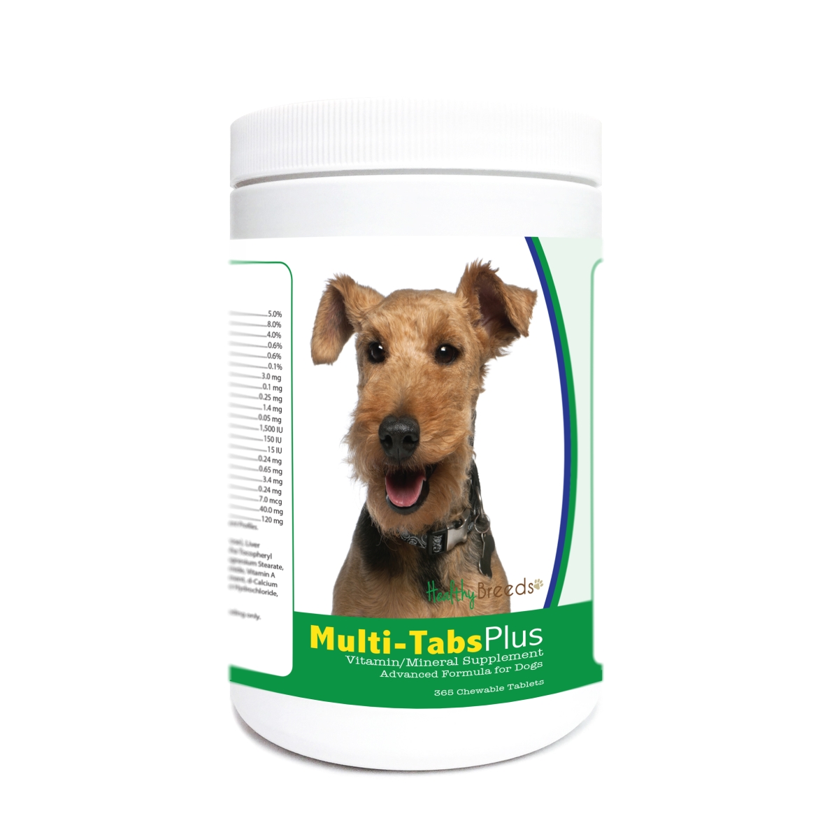 Picture of Healthy Breeds 840235176558 Welsh Terrier Multi-Tabs Plus Chewable Tablets - 365 Count