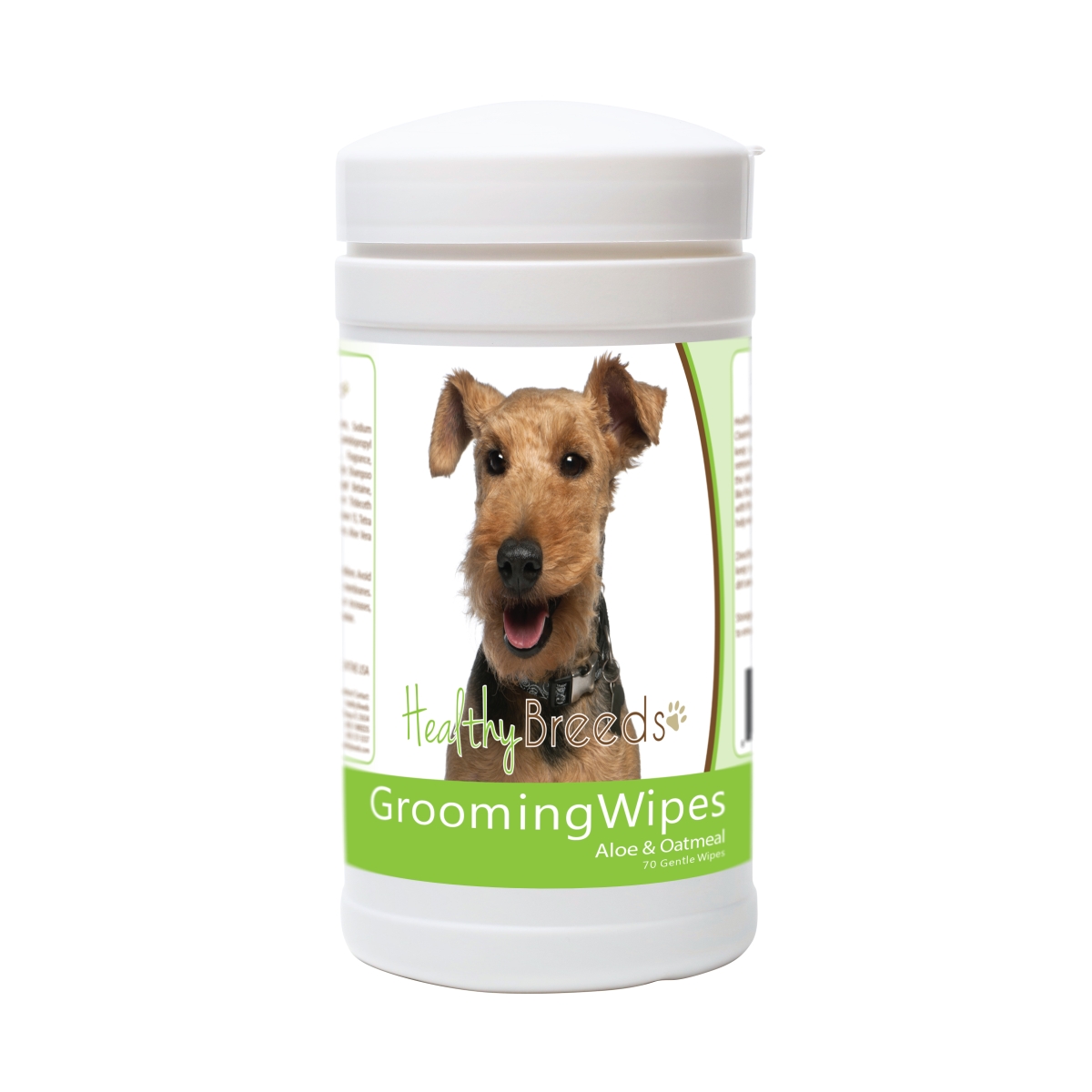 Picture of Healthy Breeds 840235176589 Welsh Terrier Grooming Wipes - 70 Count