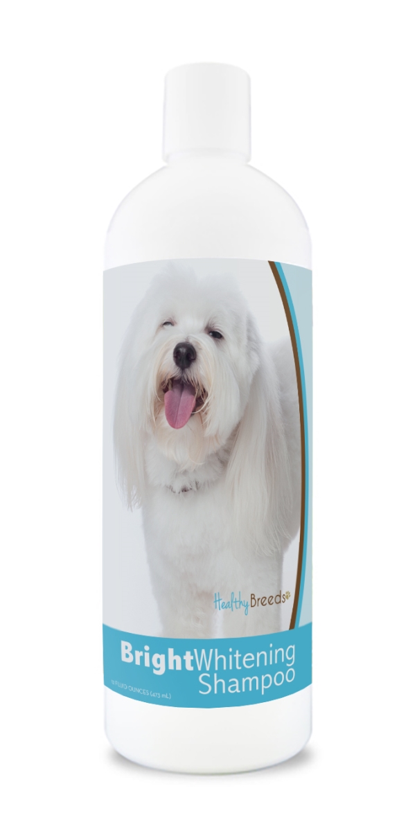 Picture of Healthy Breeds 840235176671 12 oz Coton de Tulear Bright Whitening Shampoo