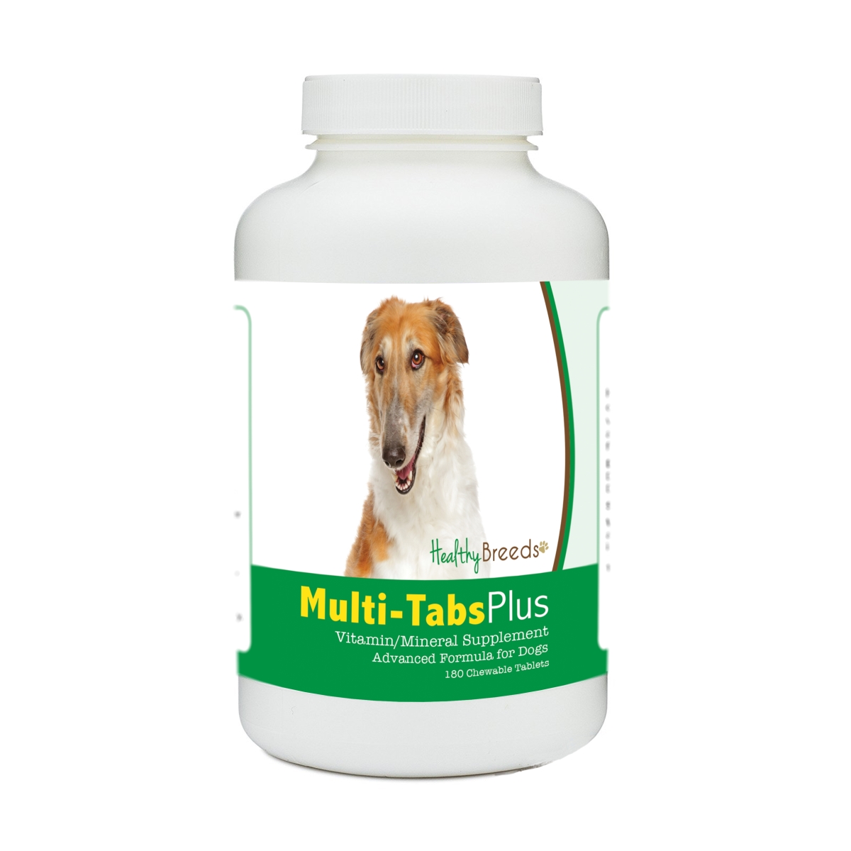 Picture of Healthy Breeds 840235176916 Borzois Multi-Tabs Plus Chewable Tablets - 180 Count
