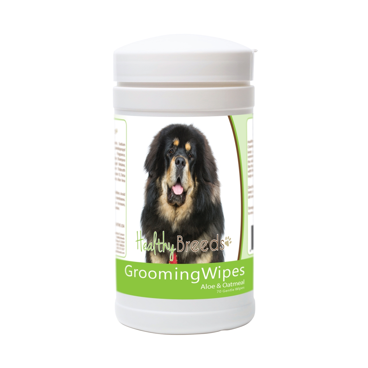 Picture of Healthy Breeds 840235177043 Tibetan Mastiff Grooming Wipes - 70 Count