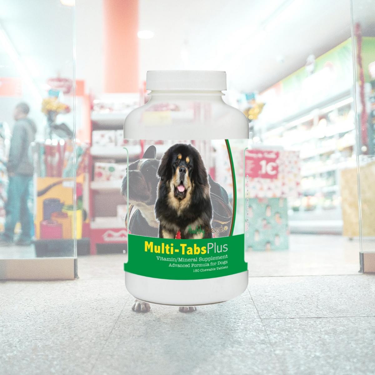 Picture of Healthy Breeds 840235177050 Tibetan Mastiff Multi-Tabs Plus Chewable Tablets - 180 Count