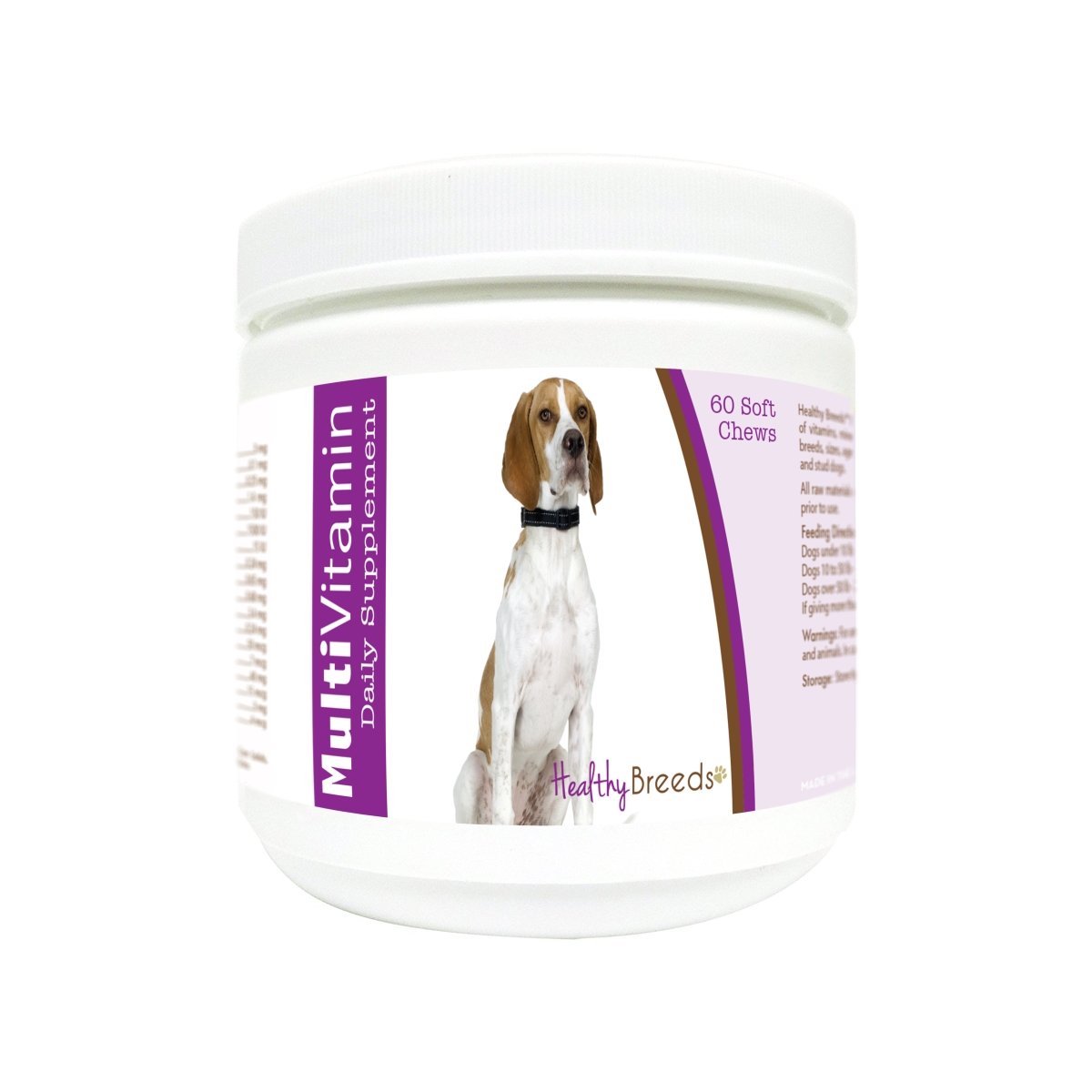 Picture of Healthy Breeds 840235177166 English Pointer Multi-Vitamin Soft Chews - 60 Count