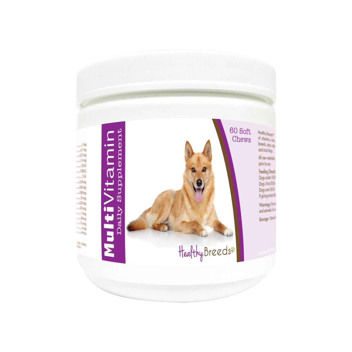 Picture of Healthy Breeds 840235177371 Finnish Spitz Multi-Vitamin Soft Chews - 60 Count