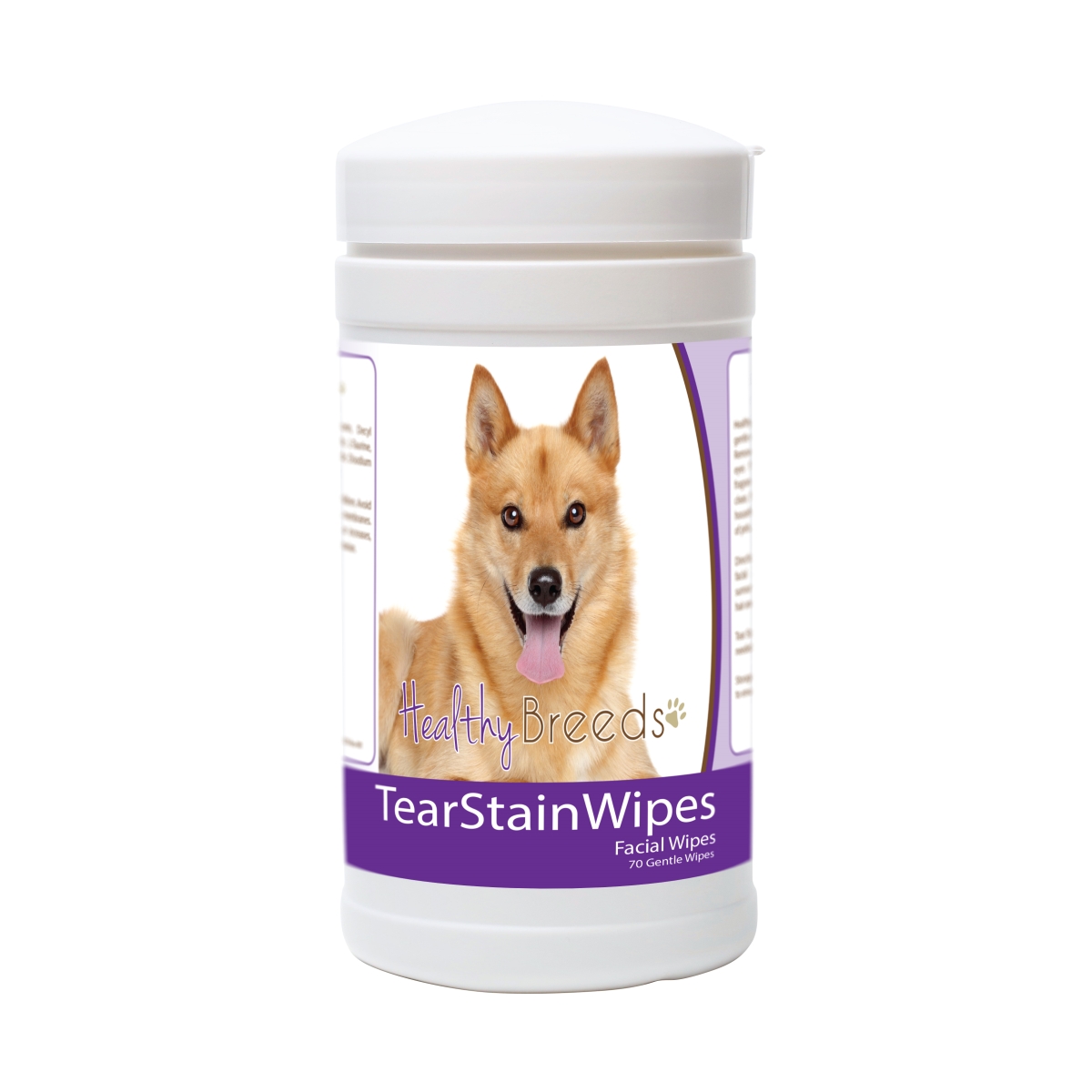 Picture of Healthy Breeds 840235177395 Finnish Spitz Tear Stain Wipes - 70 Count